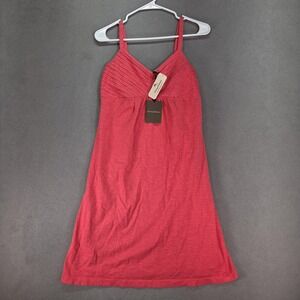 Tommy Bahama Dress Womens Small Paradise Pink Arden Jersey Pintuck Sundress